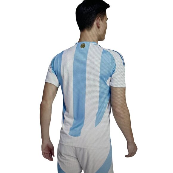 Argentina National Team FIFA 2022 Blue &White Jersey Adidas Heat.Rdy Slim Fit XL - Picture 2 of 16